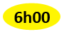 Créneaux possibles : 09h00-15h00 / 11h00-16h30 / 13h30-18h00 / 15h00-19h30